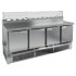 Стол для пиццы HICOLD PZE2-1111/GN (1/6) стекло