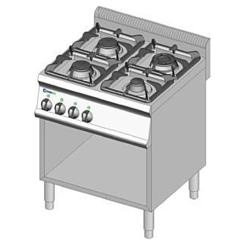 Плита газовая Tecnoinox PC70G7A