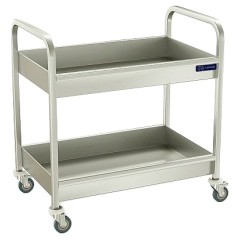 Тележка для сбора посуды KAYMAN ТСП-11/285-А 2 яруса