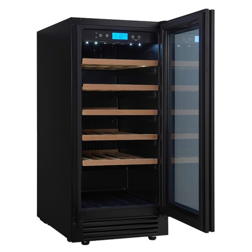 Винный шкаф Cellar Private CP032-1TBH черная дверь