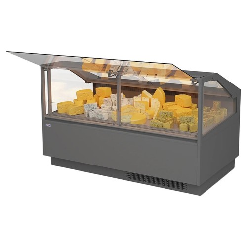 Витрина холодильная Levin DELLA Plug In 160 1562х1110х1180 мм (встроенный агрегат) без боковин