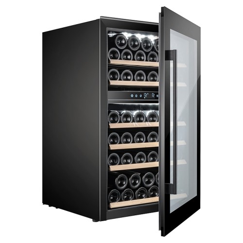 Винный шкаф Temptech Oslo OZ90DB двухзонный черный