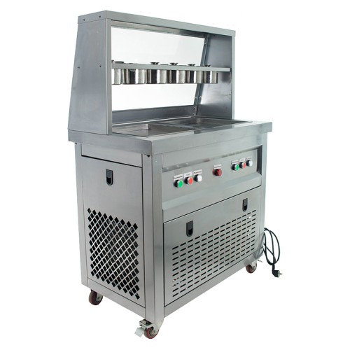 Фризер для жареного мороженого Foodatlas KCB-2F (контейнеры, 2 компрессора)
