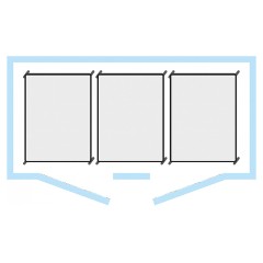 Камера окончательной расстойки POLAIR CR2.6080.T3 inox