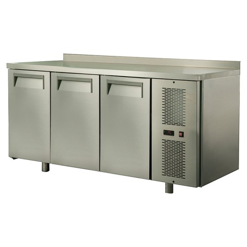 Стол холодильный POLAIR TM3-GC с бортом