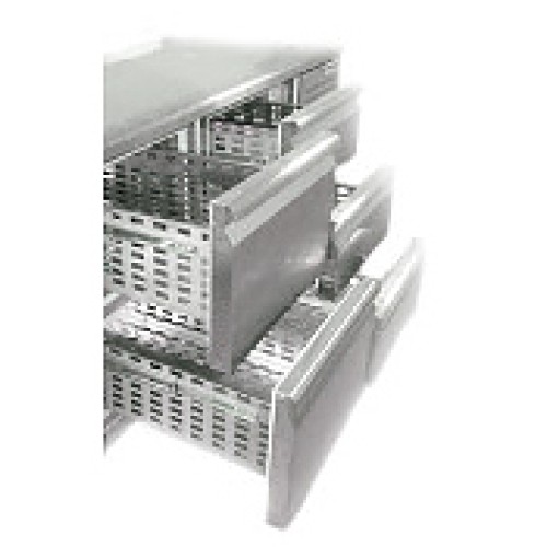 Стол холодильный POLAIR TM3-G с бортом