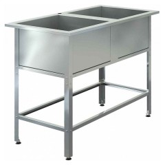 Ванна моечная Assum ВМС-П-2/600 (1400х700х850) мойка AISI 201