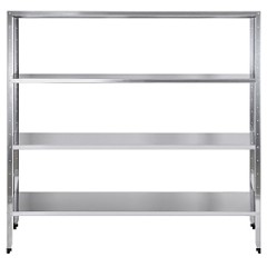 Стеллаж кухонный Luxstahl СР-1800x1600x400/4