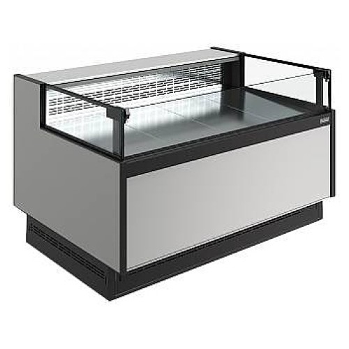 Витрина холодильная Carboma Bavaria 4 GC110 VM 1,25-2 версия 2.0 9006-9005 (без боковин)