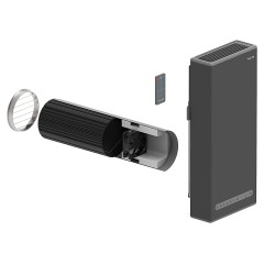 Рекуператор воздуха Vakio Base Smart тёмно-серый