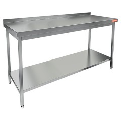 НСО-18/6БП стол  произ. пристенн. с полкой, HICOLD RUS