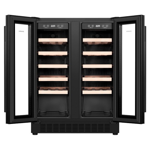 Винный шкаф Maunfeld MBWC-112S40 черный