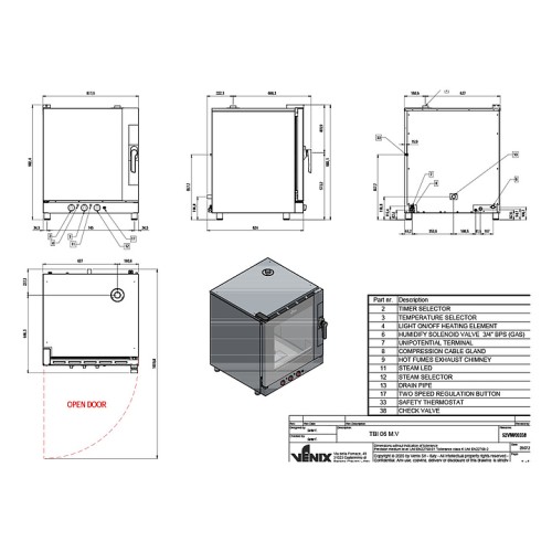 Пароконвектомат Tatra TBI 06 M.V