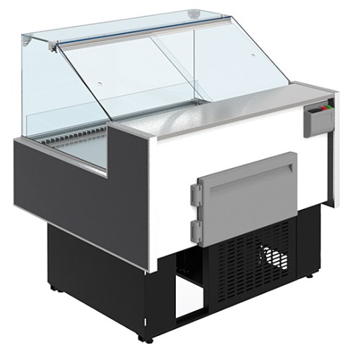 Витрина холодильная CRYSPI Sonata Quadro 1800 LED (с боковинами)