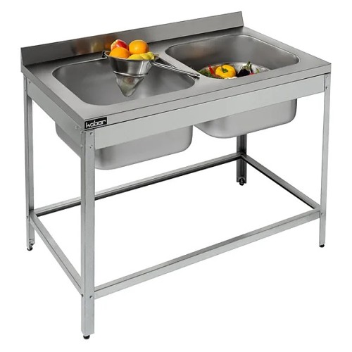 Ванна моечная КОБОР ВМЦ/2-120/60/430