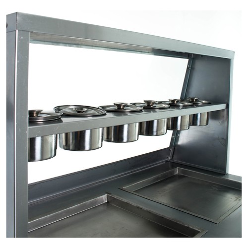 Фризер для жареного мороженого Foodatlas KCB-2F (контейнеры, 2 компрессора)