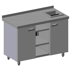 Барная станция Restoinox БСНКР-12/7-БП с нок-бокс