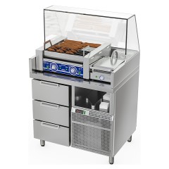 Станция для бургеров и хот-догов ATESY Бавария БХС - 900.700-02