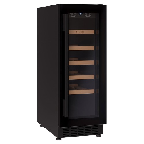 Винный шкаф Lex LWD3020BL черный