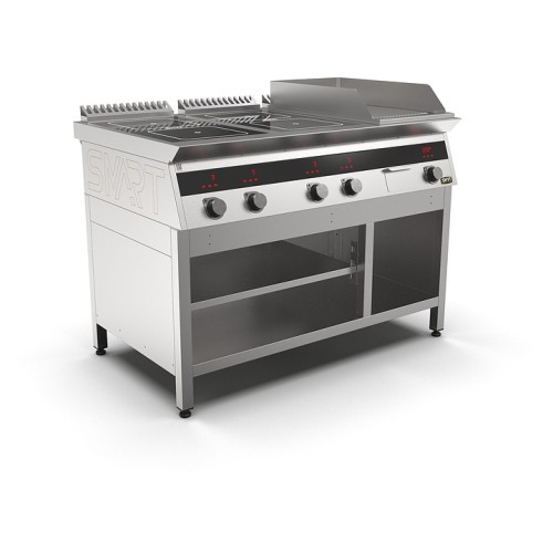 Плита индукционная комбинированная SMART INDUCTION K96-35KRN (с грилем)