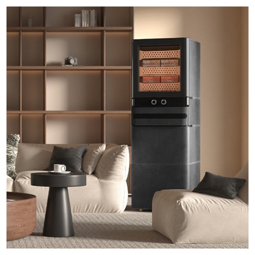 Шкаф для сигар Afidano L6 черный оникс