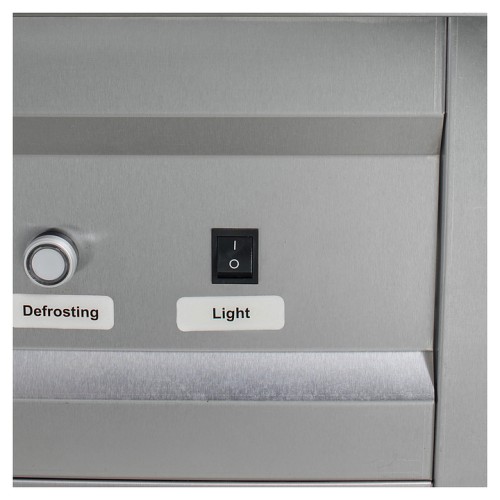 Фризер для жареного мороженого Foodatlas KCB-1Y (контейнеры, световой короб, стол для топпингов)