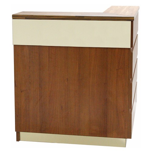 Модуль барной стойки Luxstahl ''Модерн'' угловой 1000х1000 мм