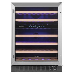 Винный шкаф Temptech Premium WPX60DCS нерж. сталь