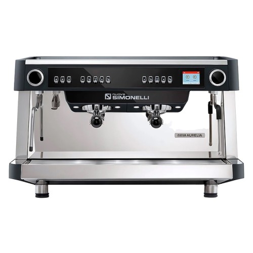 Кофемашина автоматическая Nuova Simonelli Nuova Aurelia VOL XT 2Gr 220V black+PID+high groups+LED+Group Display+Double wall steam wand