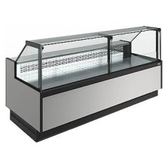 Витрина холодильная Carboma Bavaria 4 GC110 VM 2,5-1 версия 2.0 9006-9005 (без боковин)