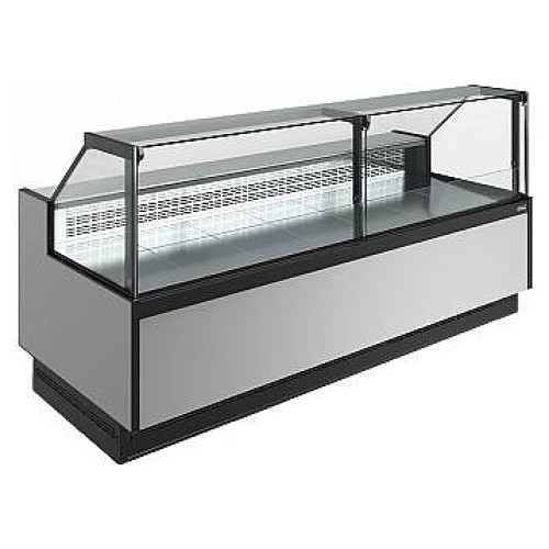 Витрина холодильная Carboma Bavaria 4 GC110 VM 2,5-1 версия 2.0 9006-9005 (без боковин)