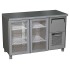 Стол холодильный для кофемашин Carboma T57 M2-1-G 9006-2 (BAR-250С) с бортом