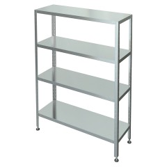 Стеллаж кухонный Марихолодмаш С-4-0,6/0,95/1,6 нерж. сталь