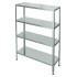 Стеллаж кухонный Марихолодмаш С-4-0,6/0,95/1,6 нерж. сталь