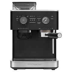 Эспрессо кофемашина полуавтоматическая KitchenAid 5KES6551EBK чугун