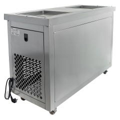 Фризер для жареного мороженого Foodatlas KCB-2F (стол для топпингов)