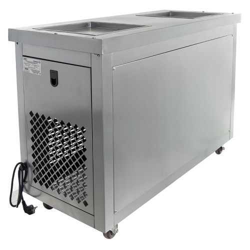 Фризер для жареного мороженого Foodatlas KCB-2F (стол для топпингов)