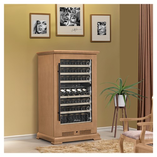 Винный шкаф MEYVEL MV77PRO-KBT2 Натуральный бук