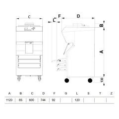 Фризер-кремоварка ROBOcream R151 MAX W