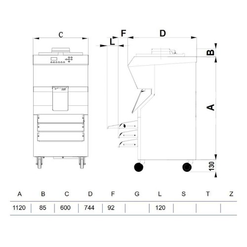 Фризер-кремоварка ROBOcream R151 MAX W