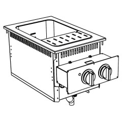 Макароноварка встраиваемая Apach Chef Line SLDI7PCE4R