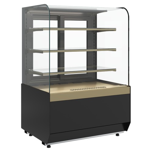 Витрина нейтральная Carboma Radius KR70 N 0,9-1 Light (Bronze 9005/0109)