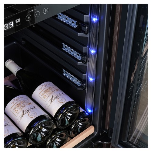 Винный шкаф MEYVEL MV77PRO-KBT2 Темный шоколад