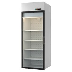 Шкаф холодильный ENTECO MASTER СЛУЧЬ 700 ШСн со стеклянной дверью среднетемпературный