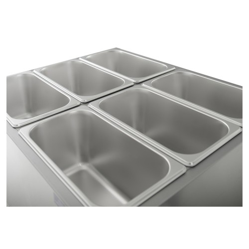 Мармит Foodatlas EH-6V (6 бункеров)