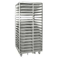 Тележка-шпилька вкатная Porlanmaz Bakery Machinery PMDF 50T нерж. для ротационных печей PMDF 50