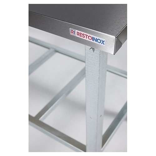 Стол производственный Restoinox СП-12/6-БР-ЭК (с бортом)