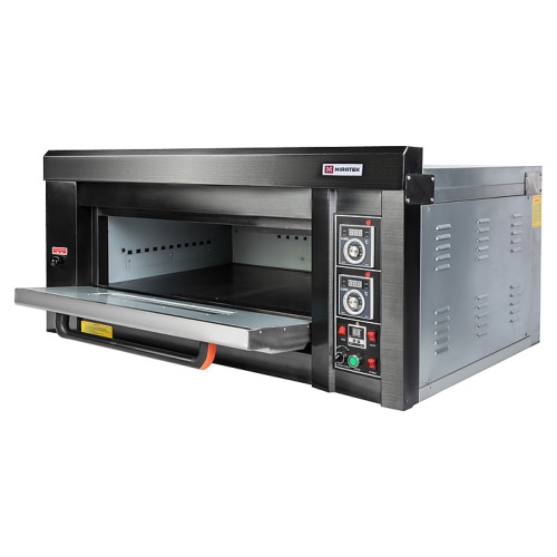 Печь хлебопекарная Miratek BK-12G газ + каменный под (1 ярус) + пароувлажнение