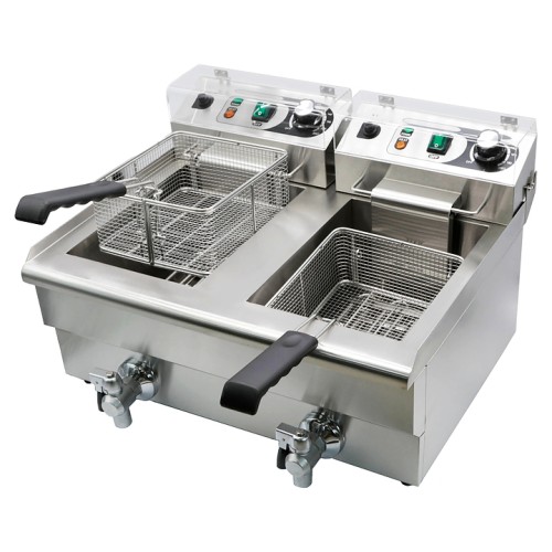 Фритюрница электрическая LILOMA FLT 8+8