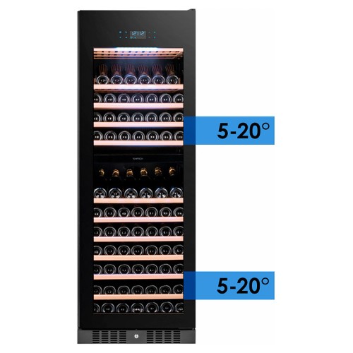 Шкаф винный Temptech Elegance E1000DRB-24